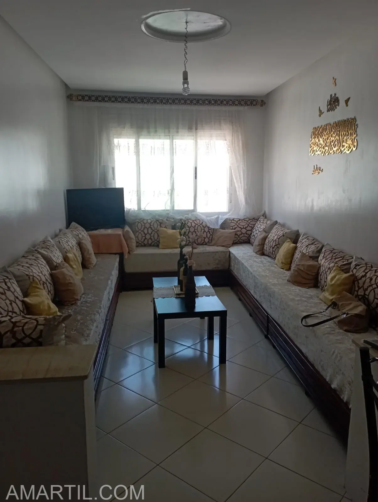 appartement à louer à martil à houma jdida 2 chambres 1 salon balcon 75 mètres