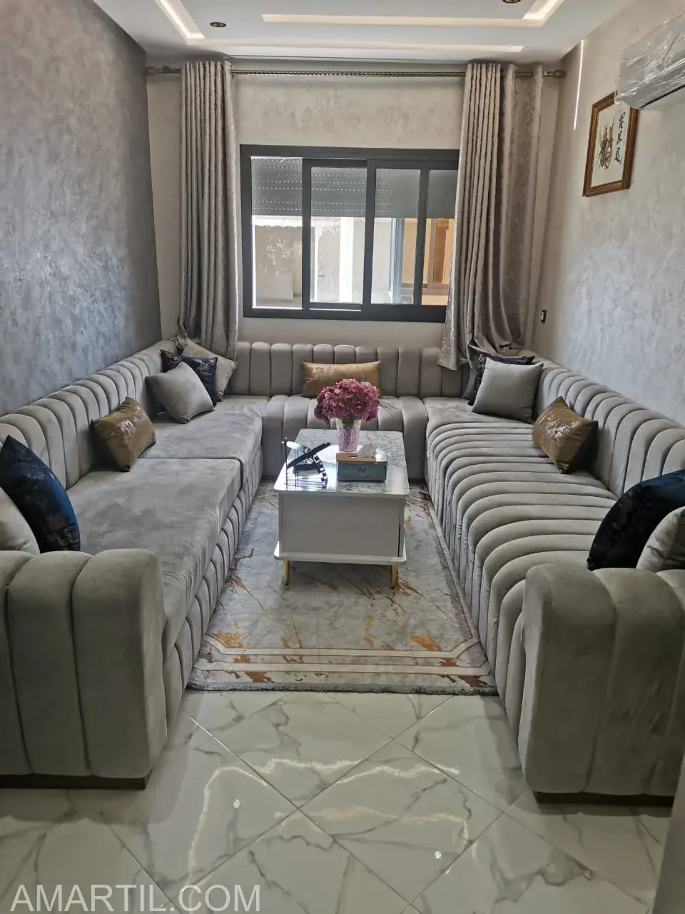 Location à Martil  Appartement Équipé, 2 Chambres, 3ᵉ Étage