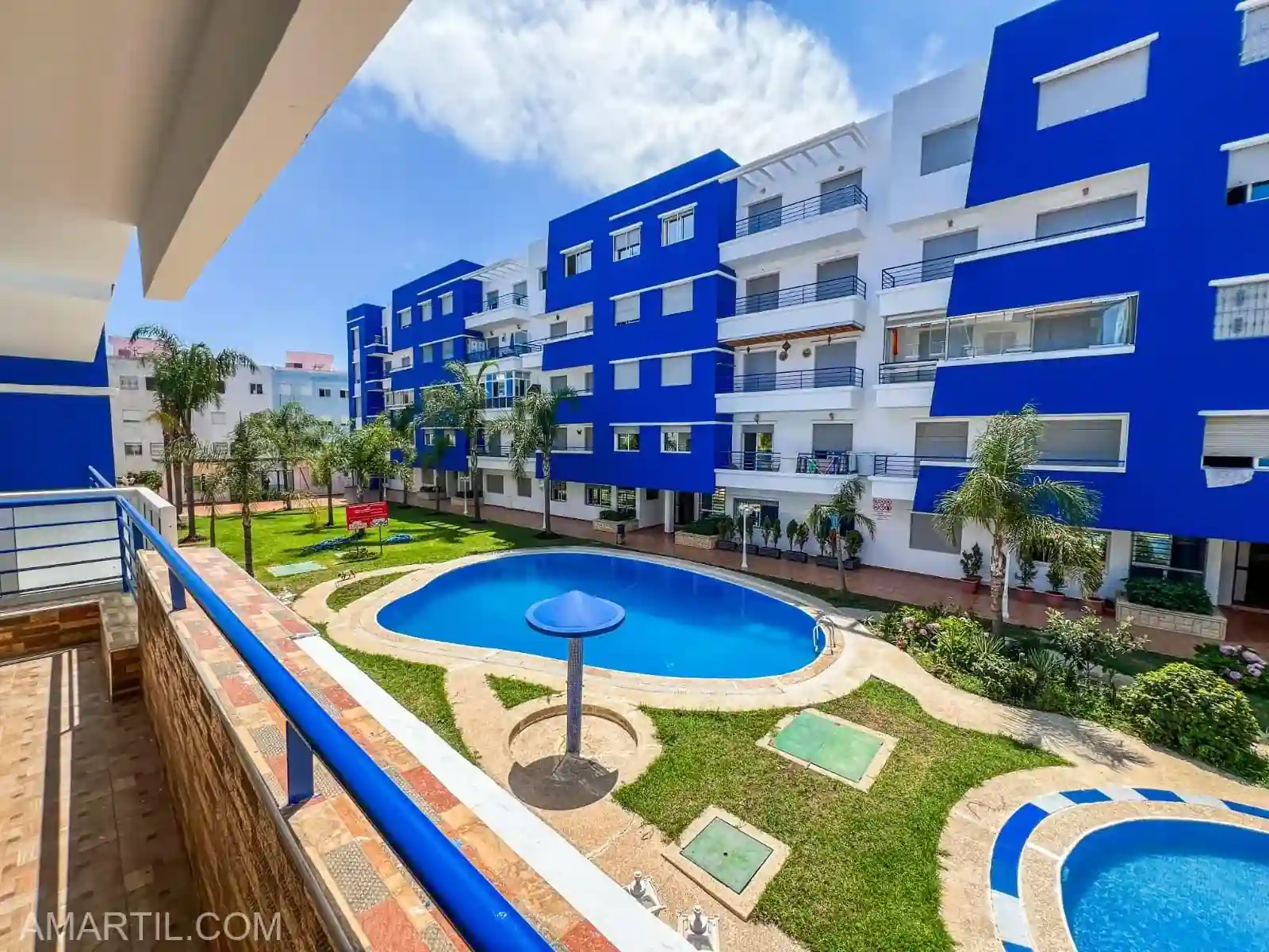 Appartement à louer, résidence avec piscine